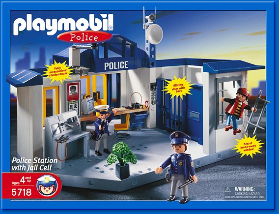 Playmobil USA Playmobil 5718 Police Station Playmobil USA Playmobil 5718 Police Station