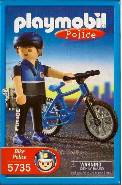 Playmobil USA Playmobil 5735 Policeman with Bike Playmobil USA Playmobil 5735 Policeman with Bike