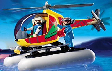 Playmobil USA Playmobil 5749 – Pontoon Helicopter Playmobil USA Playmobil 5749 Pontoon Helicopter