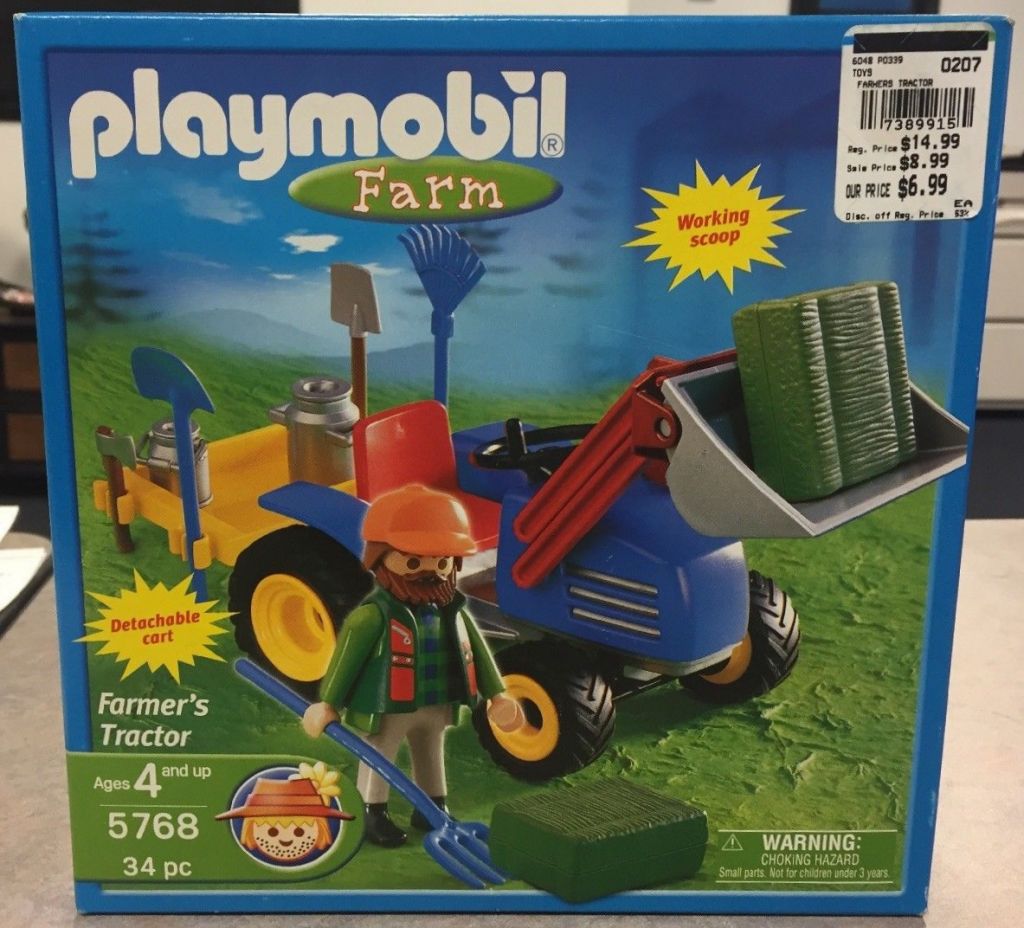 Playmobil USA Playmobil 5768 Farmer's Tractor Playmobil USA Playmobil 5768 Farmer's Tractor