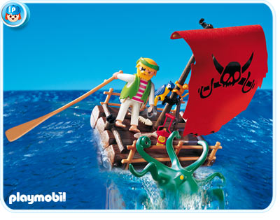 Playmobil USA Playmobil 5780 – Pirate Raft Playmobil USA Playmobil 5780 Pirate Raft