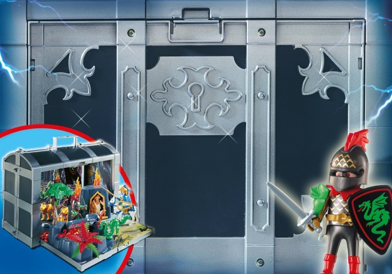 Playmobil USA Playmobil 5784 Knight's Battle Chest Playmobil USA Playmobil 5784 Knight's Battle Chest