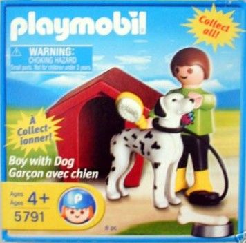Playmobil USA Playmobil 5791 – Boy with Dog Playmobil USA Playmobil 5791 Boy with Dog