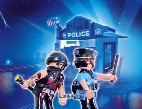 Playmobil USA Playmobil 5816 – Duo Pack Police and Thief Playmobil USA Playmobil 5816 Duo Pack Police and Thief