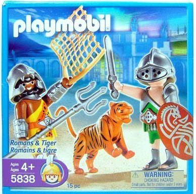 Playmobil USA Playmobil 5838 – Romans and Tiger Playmobil USA Playmobil 5838 Romans and Tiger