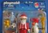 Playmobil USA Playmobil 5845 Santa and Snowman Duo Pack
