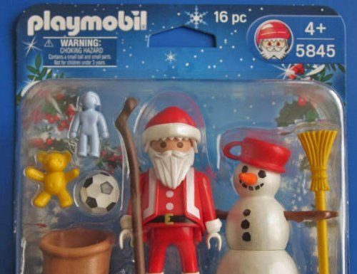 Playmobil USA Playmobil 5845 – Santa and Snowman Duo Pack Playmobil USA Playmobil 5845 Santa and Snowman Duo Pack
