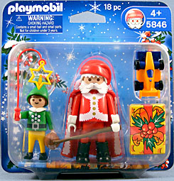 Playmobil USA Playmobil 5846 – Santa and Elf Duo Pack Playmobil USA Playmobil 5846 Santa and Elf Duo Pack