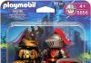 Playmobil USA Playmobil 5856 Helmeted Knights Duo Pack