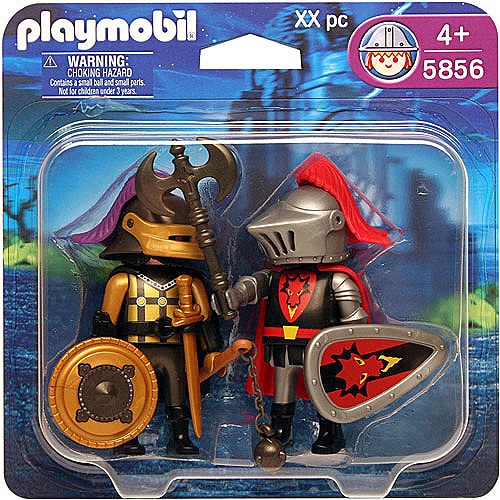 Playmobil USA Playmobil 5856 Helmeted Knights Duo Pack Playmobil USA Playmobil 5856 Helmeted Knights Duo Pack