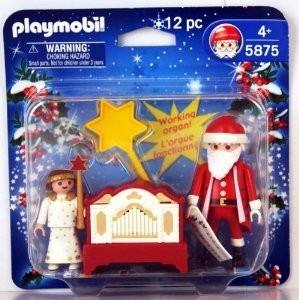 Playmobil USA Playmobil 5875 – Santa Claus and Little Angel with Organ Duo Pack Playmobil USA Playmobil 5875 Santa Claus and Little Angel with Organ Duo Pack