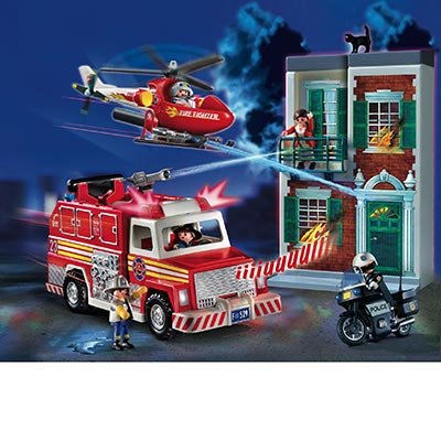 Playmobil USA Playmobil 5879 Firefighter Mega-Set Playmobil USA Playmobil 5879 Firefighter Mega-Set