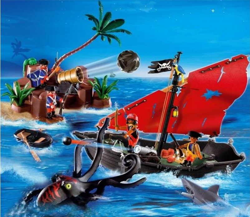 Playmobil USA Playmobil 5881 Pirates Super Set Playmobil USA Playmobil 5881 Pirates Super Set