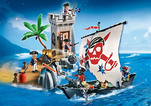Playmobil USA Playmobil 5919 – Pirate Bastion Set Playmobil USA Playmobil 5919 Pirate Bastion Set