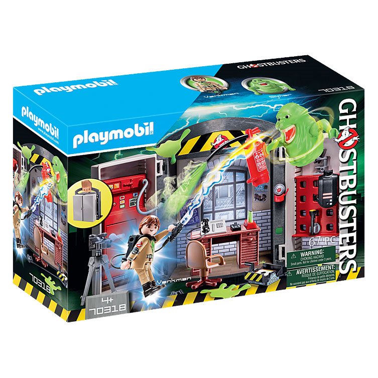 Playmobil Playmobil Halloween: todas las referencias (brujas, vampiros, fantasmas y calabazas) 66 Playmobil USA Playmobil 70318 – Ghostbusters™ Play Box