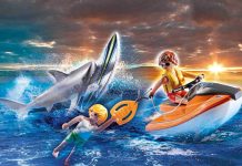 Playmobil USA Playmobil 70489 Shark Attack Rescue