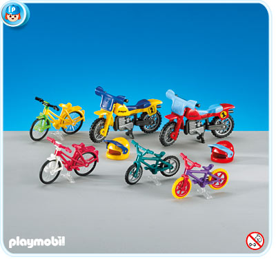 Playmobil USA Playmobil 7966 – Bicycles and motors Playmobil USA Playmobil 7966 Bicycles and motors