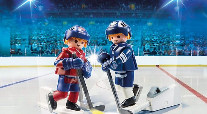 Playmobil USA Playmobil 9013 NHL™ Blister Toronto Maple Leafs™ vs Montreal Canadiens™