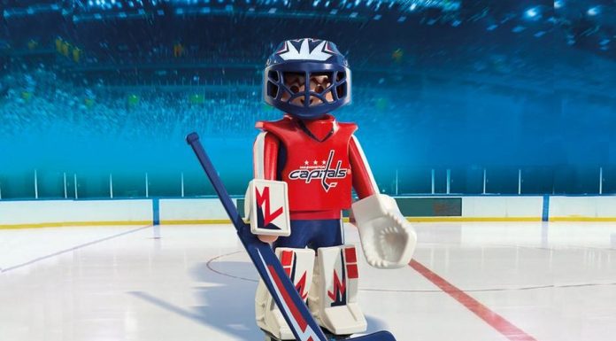 Playmobil USA Playmobil 9034 NHL® Washington Capitals® Goalie