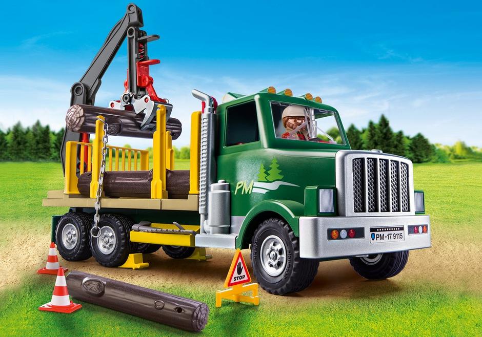 Playmobil USA Playmobil 9115 Timber Truck Playmobil USA Playmobil 9115 Timber Truck