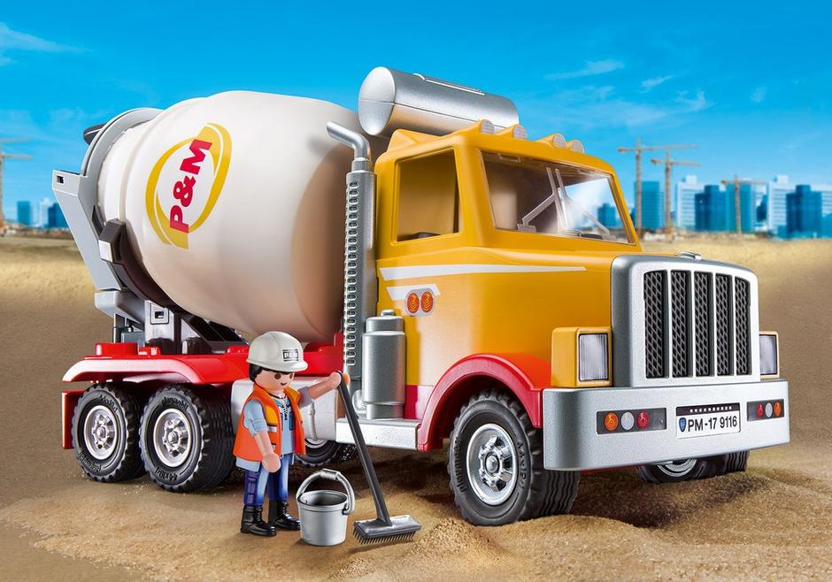 Playmobil USA Playmobil 9116 Cement Truck Playmobil USA Playmobil 9116 Cement Truck