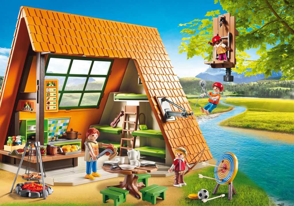 Playmobil Playmobil Verano y Playa: Todas las Referencias 115 Playmobil USA Playmobil 9152 – Camping Lodge