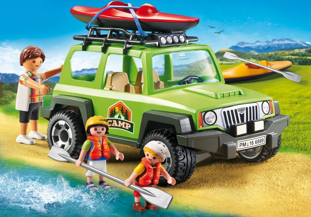 Playmobil USA Playmobil 9154 Off-Road SUV Playmobil USA Playmobil 9154 Off-Road SUV