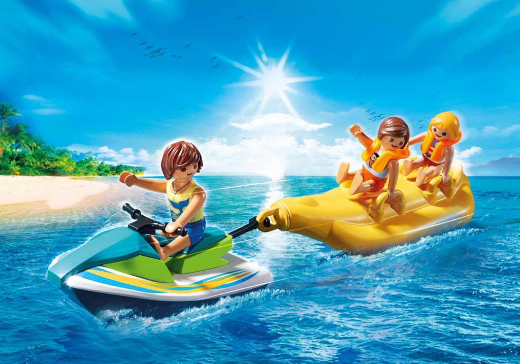 Playmobil Piratas Playmobil: La Gran Enciclopedia y Todas las Referencias 191 Playmobil USA Playmobil 9163 – Island Banana Boat Ride