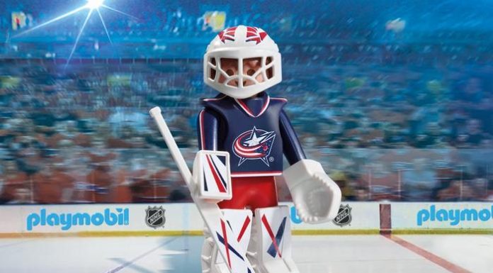Playmobil USA Playmobil 9201 NHL® Columbus Blue Jackets® Goalie