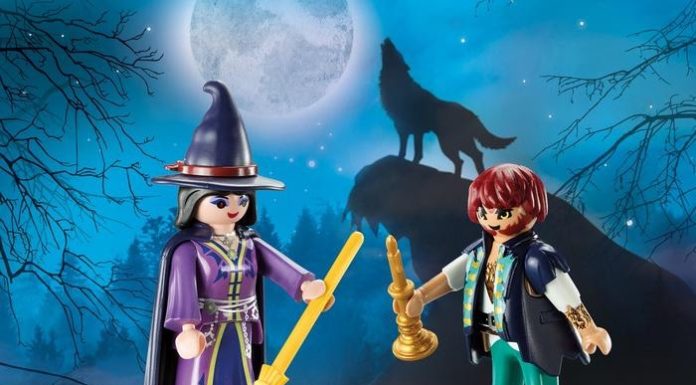 Playmobil USA Playmobil 9309 Duo Pack Wolfman & Witch