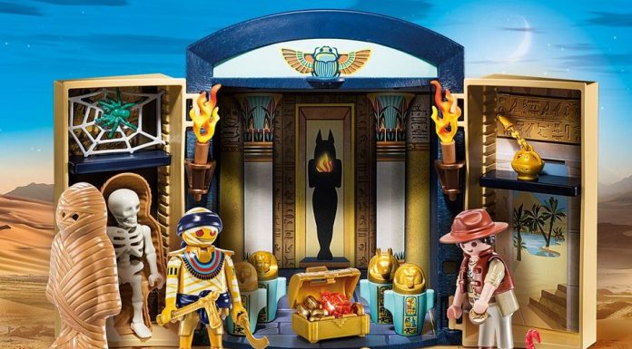 Playmobil USA Playmobil 9311 Egyptian Tomb Play Box