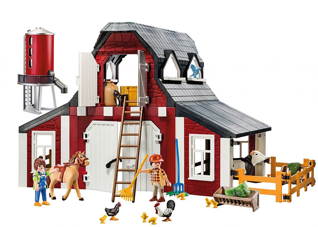 Playmobil USA Playmobil 9315 Barn with Silo Playmobil USA Playmobil 9315 Barn with Silo