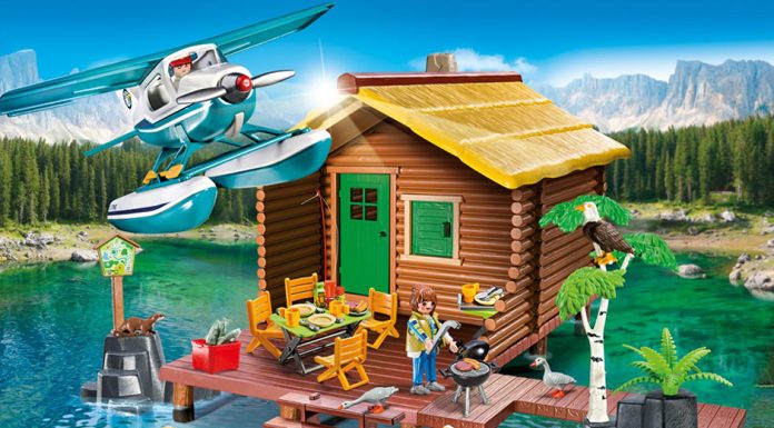 Playmobil USA Playmobil 9320 – Cabin on the Lake Playmobil USA Playmobil 9320 Cabin on the Lake