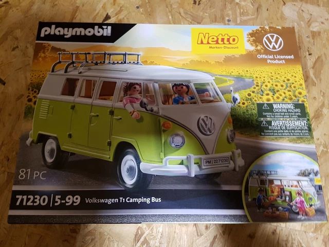 Playmobil Volkswagen Playmobil: todas las referencias de la T1 y el Escarabajo 19 Playmobil 71230 Volkswagen T1 Camping Bus