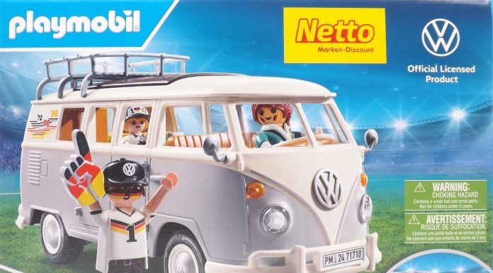Playmobil 71710 Volkswagen T1 Camping Bus NETTO Edition Fan Bus