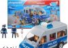 Playmobil 71716 Police Bus With Roadblock