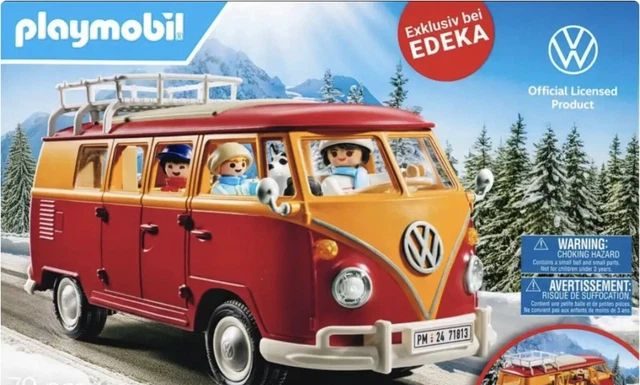 Playmobil 71813 Volkswagen T1 Camping Bus – Winteredition II