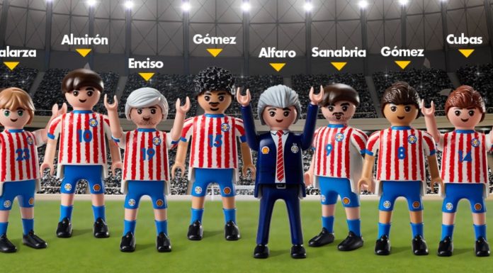 Playmobil 72244 Selección Paraguay de Fútbol – Novedades 2026 Playmobil 72244 coleccion recorte