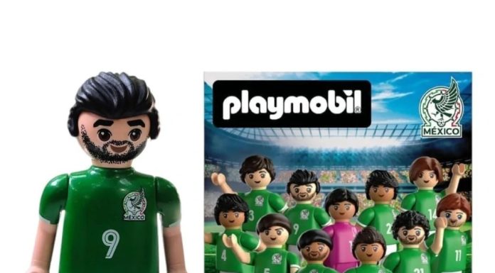 Playmobil 72346v10 Raúl Jiménez – Selección Mexicana de Fútbol 2026 Playmobil 72346v10 raul jimenez web