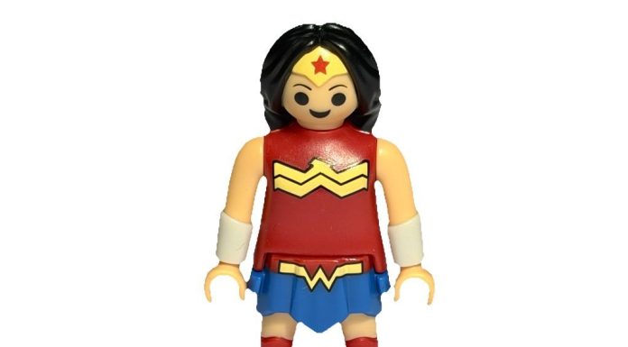 Playmobil 00000VC302 Wonder Woman Playmobil VC302 frontal