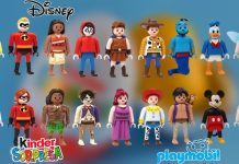 Playmobil Kinder Disney 2026: las 18 figuras de la colección disney kinder playmobil 2026 2027