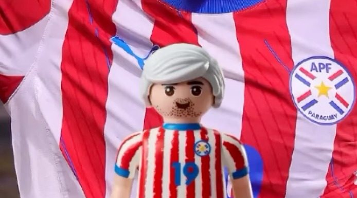 Playmobil 72244 Julio Enciso – Selección de Paraguay Fútbol 2026 Playmobil enciso recorte