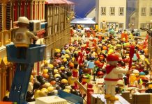 Exposición Playmobil Los Encierros de San Fermín en Madrid (AmClicks 2026)