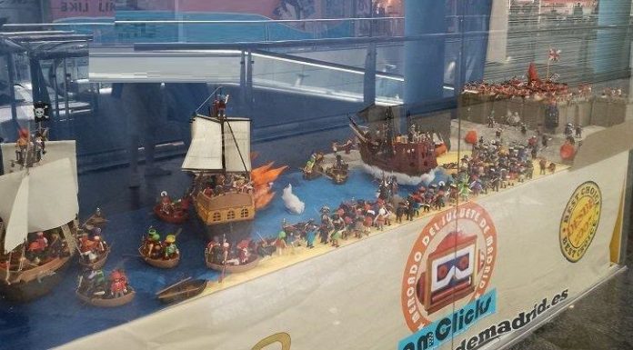 Exposición Playmobil El Holandés Errante en Fuenlabrada (AmClicks 2026)