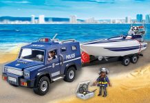 Playmobil 5187 Coche de Policía con Lancha Playmobil 5187 Coche de Policía con Lancha