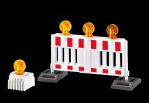 Playmobil 7453 Baliza con Luz de Advertencia