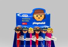 Bolígrafo Borrable Playmobil: escribe y borra con tus clicks