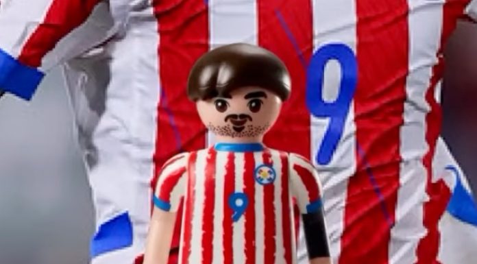 Playmobil 72244 Tonny Sanabria – Selección de Paraguay Fútbol 2026 Playmobil sanabria recorte