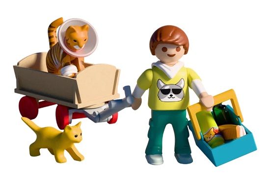 Playmobil 72311 Primeros cuidados para gatos – El Mundo Click Playmobil 72311