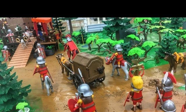 Los clicks visitan Sagunto - Exposición Playmobil AESCLICK en el Museo Histórico de Sagunto